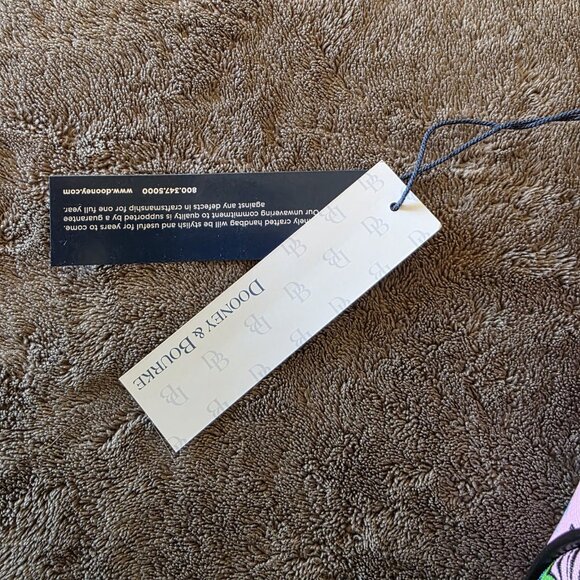 Dooney & Bourke Plumes Small Hobo Shoulder Bag Black Multi NWT Rare Coat Canvas - Picture 7 of 16